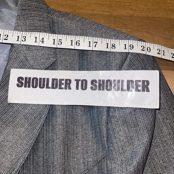 Mesquite Blazer Men 50 Gray‎ Niver Western Wear Rodeo Ranch Rockabilly Cowboy - Picture 5 of 12